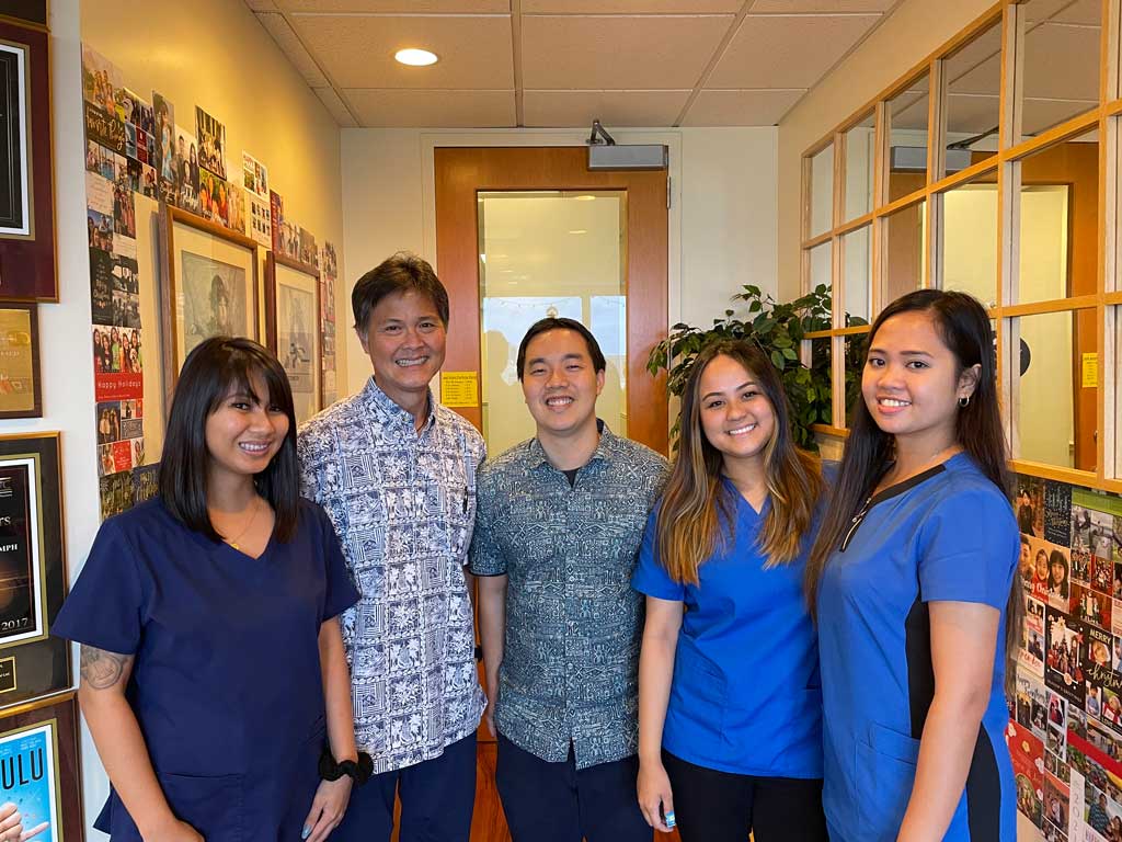 Dr. Vinson Diep and his staff