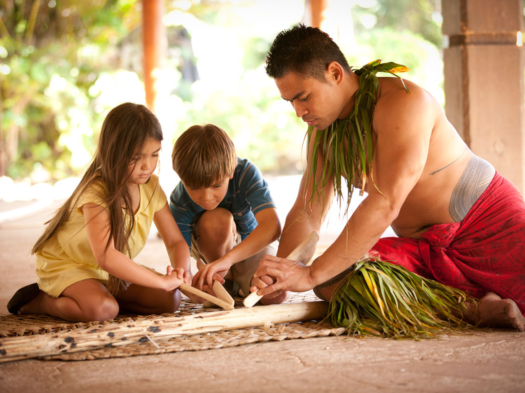 Making Fire at the Polynesian Cultural Center