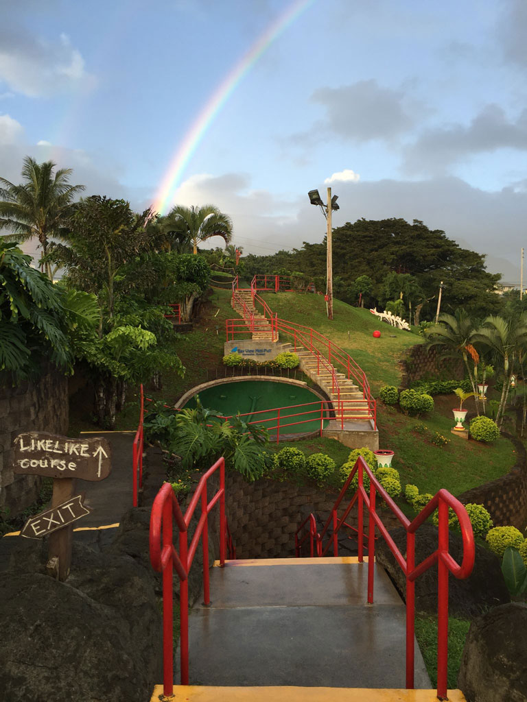entrance of Bayview Mini Putt