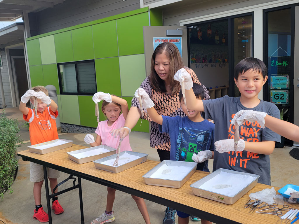 Third grade teacher Edel Yamane's students find hands-on and multi-sensory learning activities fun and engaging.