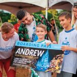 Make-A-Wish Hawaii staff participating in the Jingle Rock Run