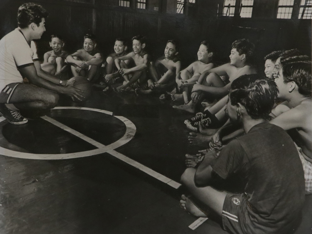 1950s Youth Basketball clinic at YMCA of Honolulu