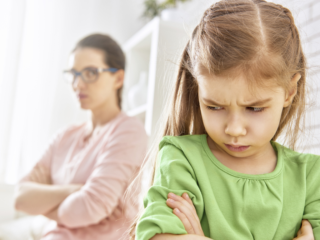 mother and her daughter quarreled