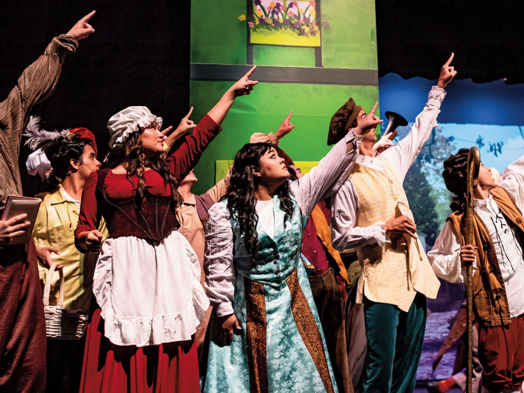 Diamond Head Theatre’s 2023 production of Beauty and the Beast.