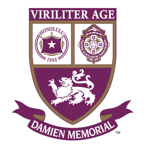 damien school logo