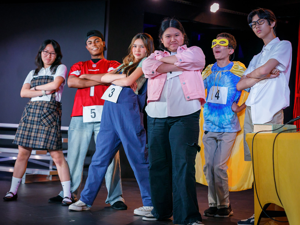 Proud performers from Mo‘olelo Studio ready to take the stage.