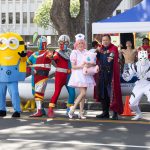 costumed entertainers at Hawaii Children & Youth Day