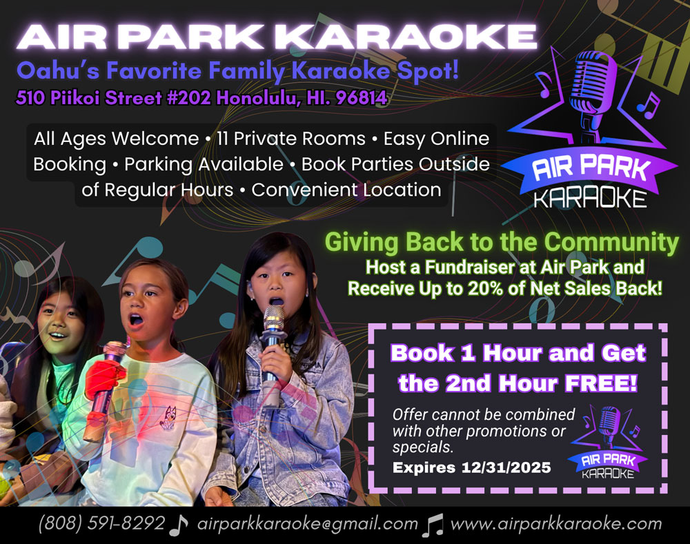 coupon for Air Park Karaoke