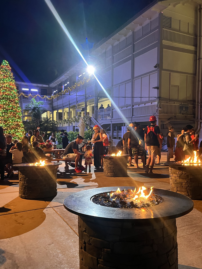 s'mores activity at Mo’olelo Studios