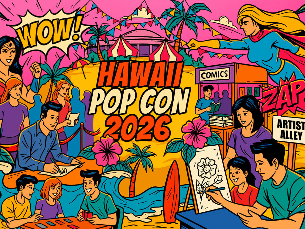 artwork for Hawaii Pop Con 2026