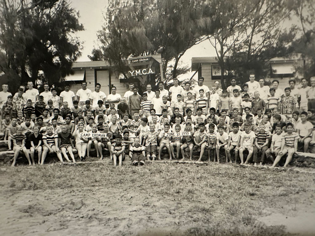 Group of Campers on June 21, 1955