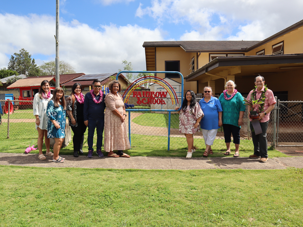 Apprentice Carpenters Donate Handcrafted Tables to Rainbow Schools