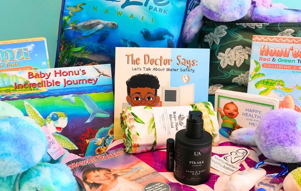 various items in the Parent Line giveaway